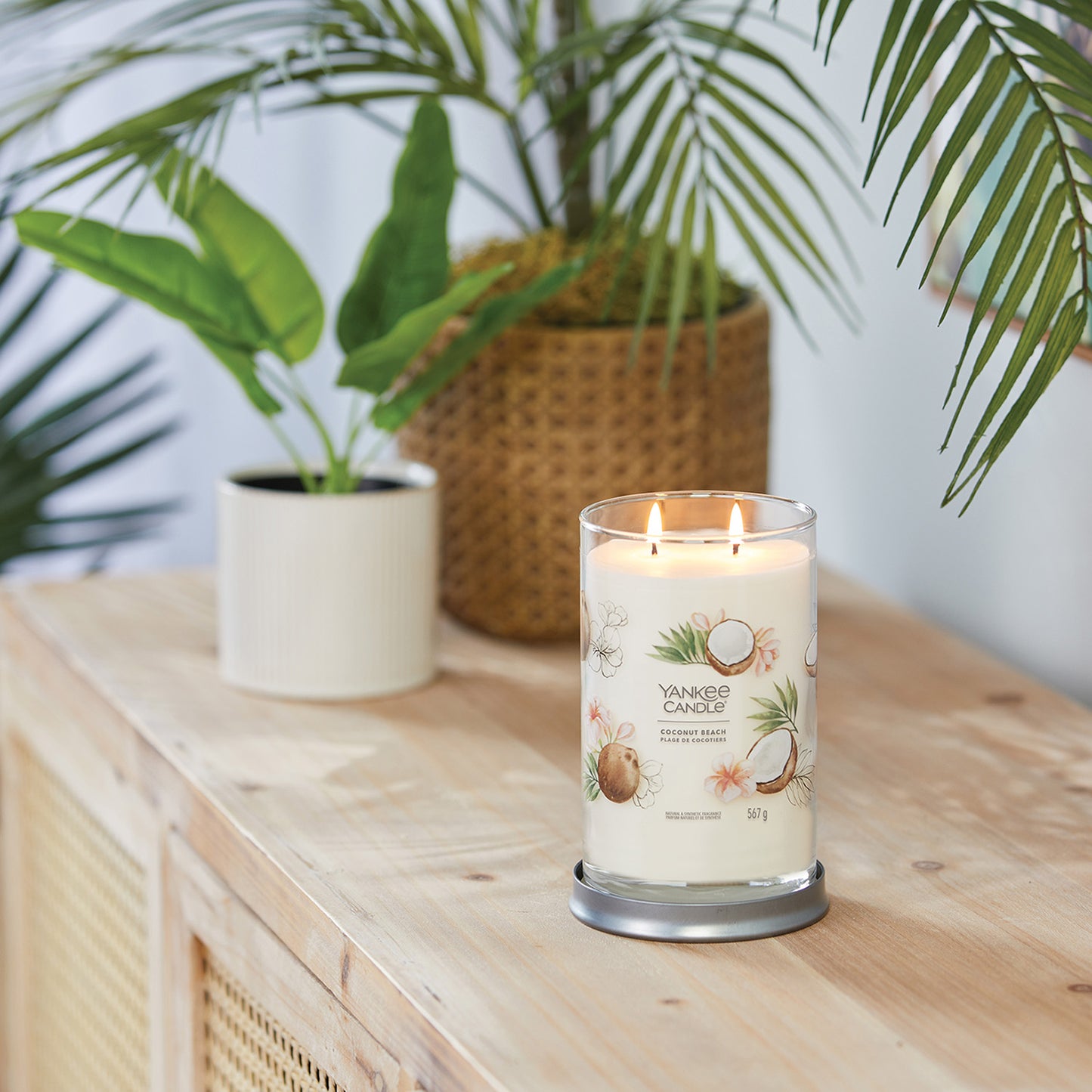 Yankee Candle Coconut Beach Signature Large Tumbler Candle