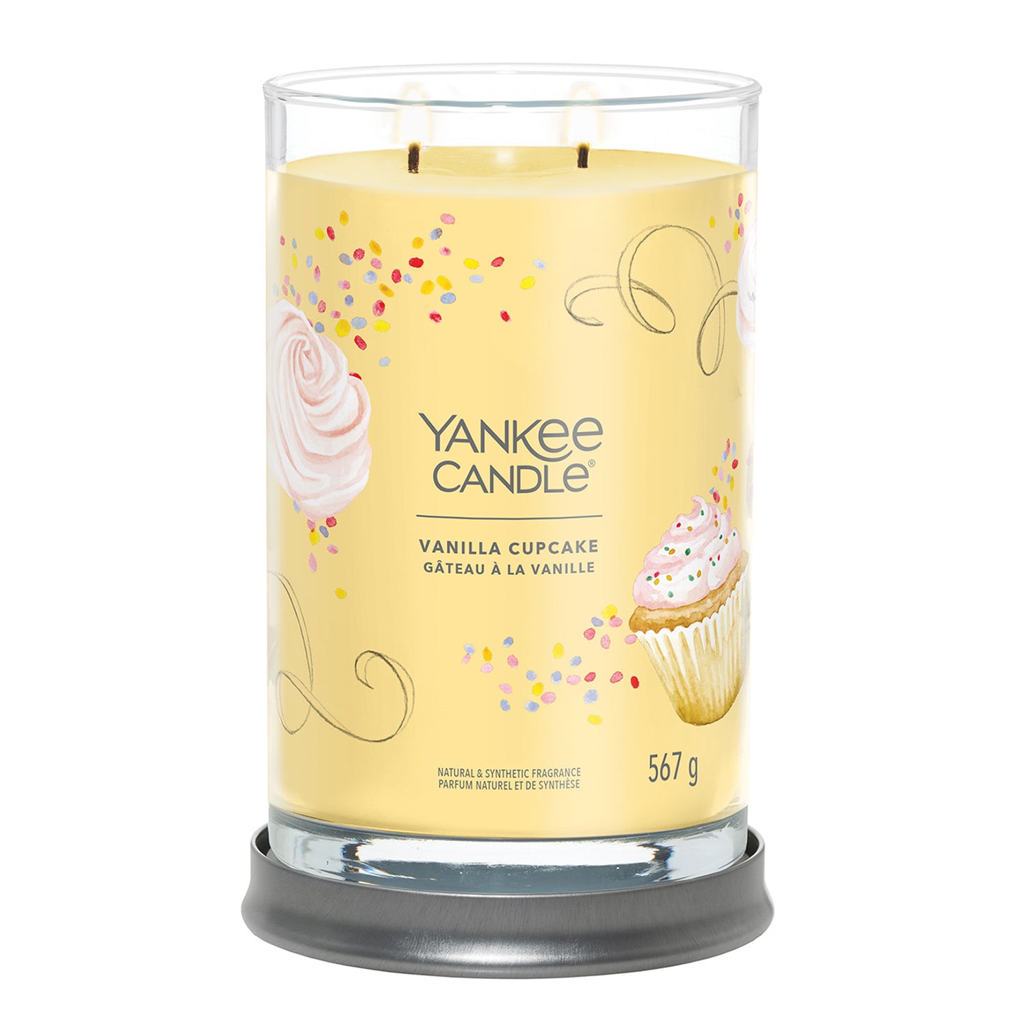 Yankee Candle Vanilla Cupcake Signature Large Tumbler Candle