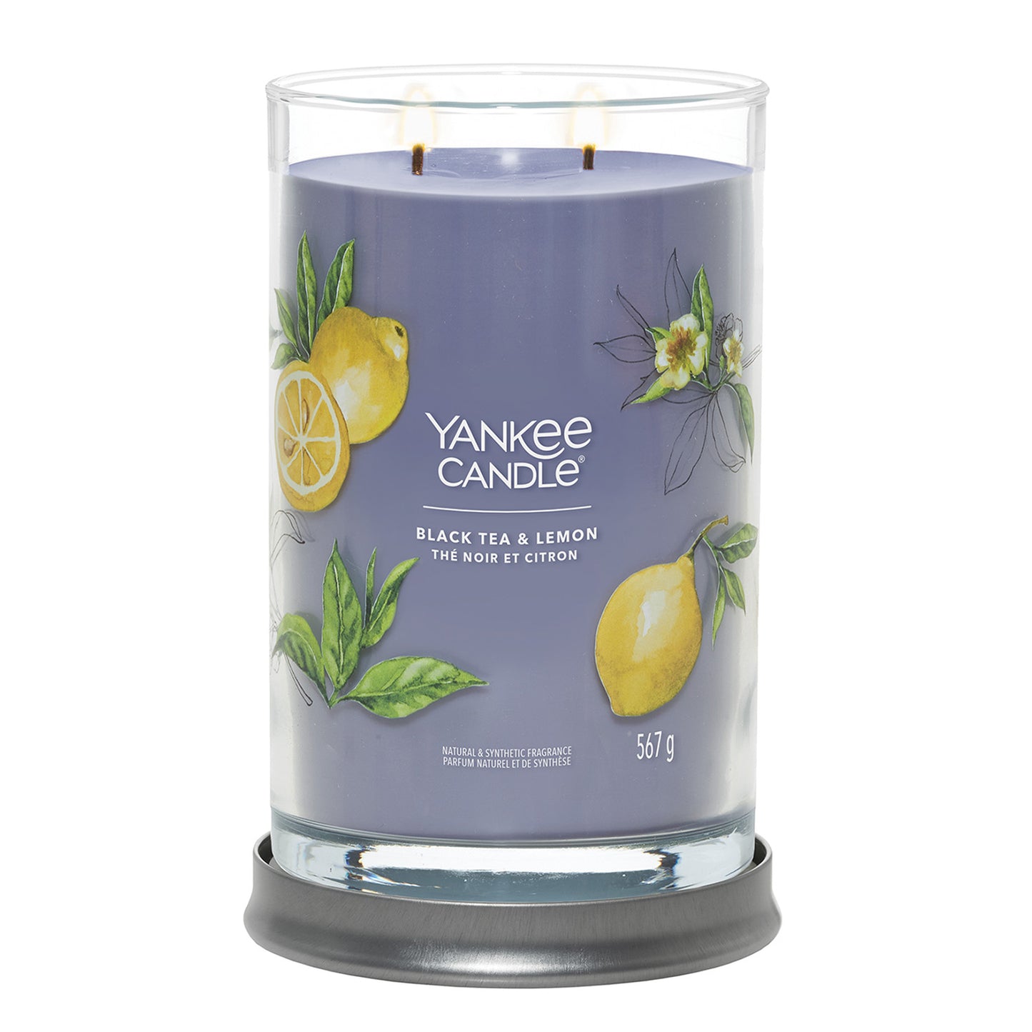 Yankee Candle Black Tea & Lemon Signature Large Tumbler Candle