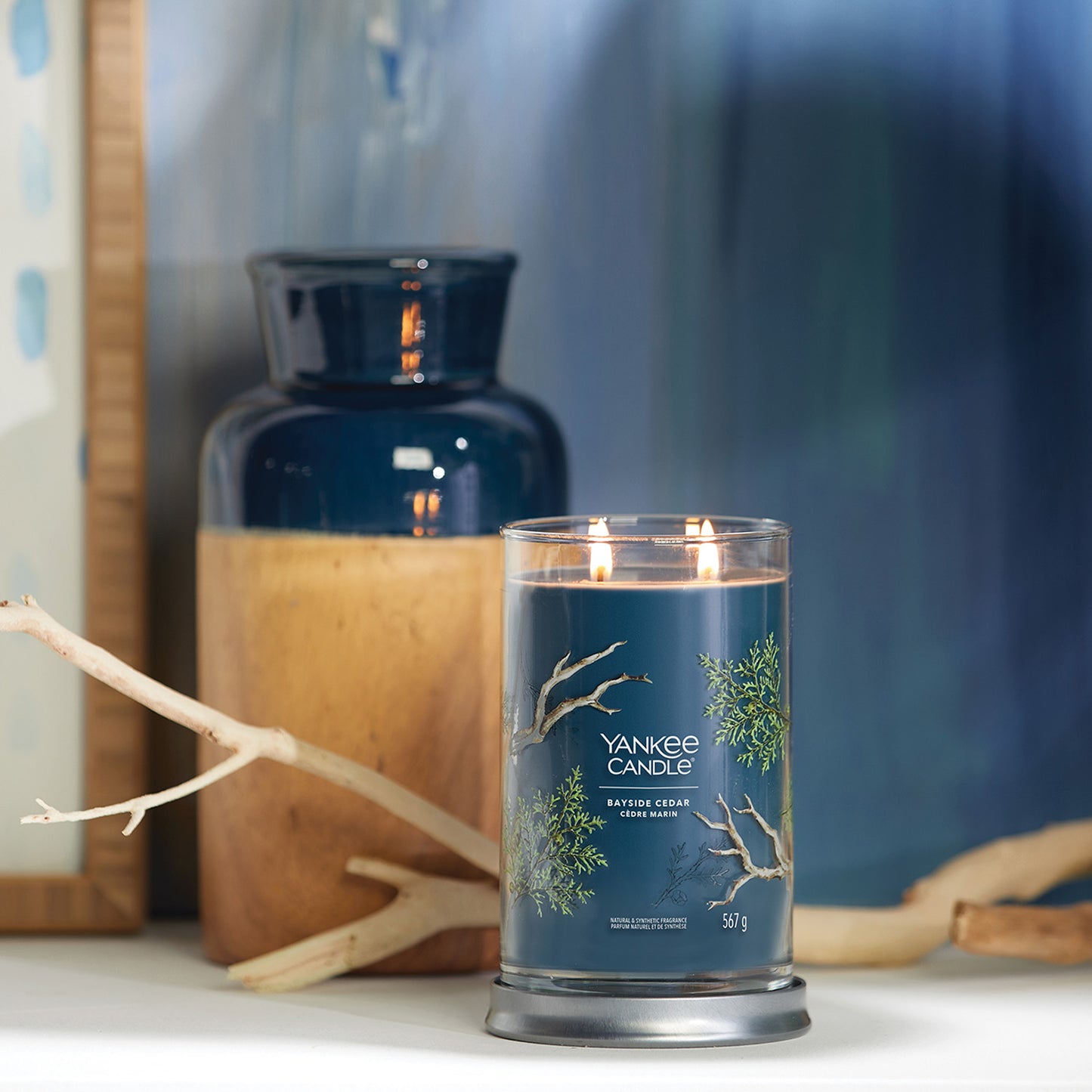 Yankee Candle Bayside Cedar Signature Large Tumbler Candle