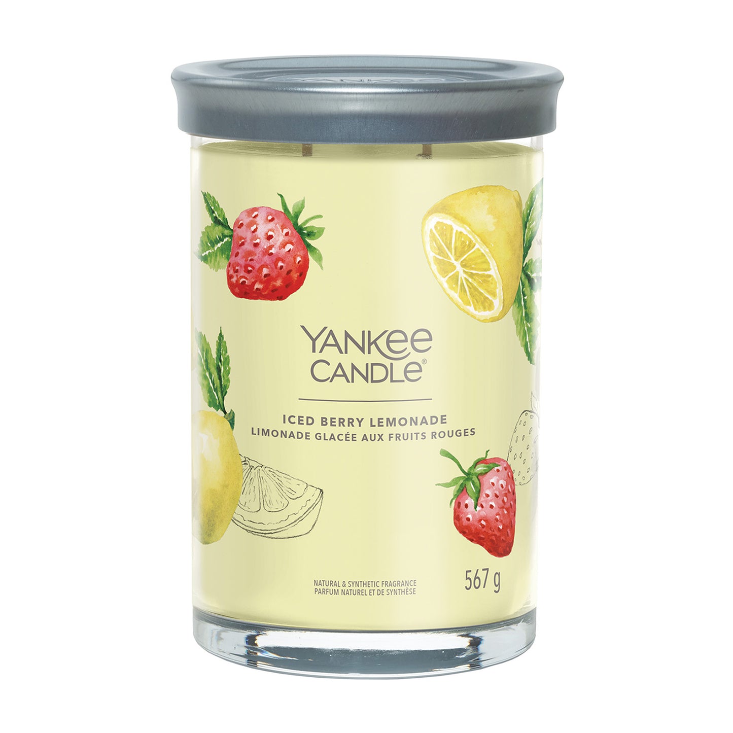 Yankee Candle Iced Berry Lemonade Signature Large Tumbler Candle