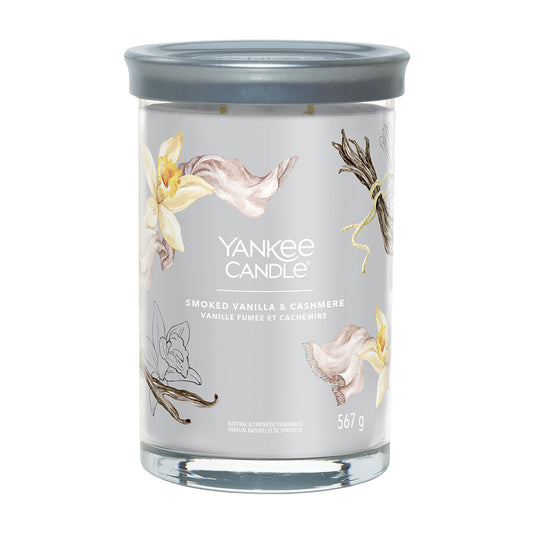 Yankee Candle Smoked Vanilla & Cashmere Large Tumbler Candle