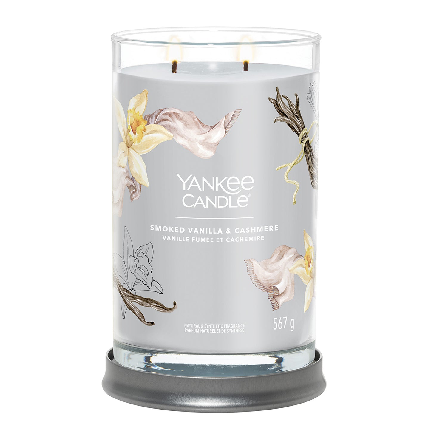 Yankee Candle Smoked Vanilla & Cashmere Large Tumbler Candle