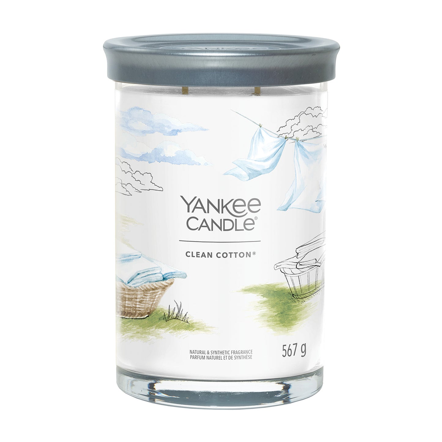 Yankee Candle Clean Cotton Signature Large Tumbler Candle
