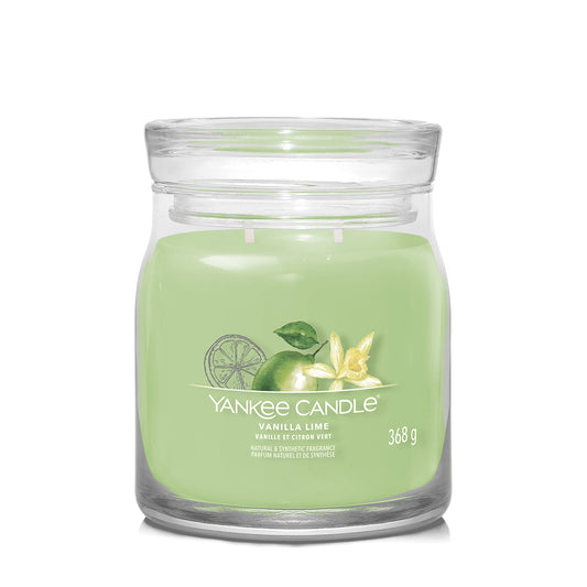 Yankee Candle Vanilla Lime Signature Medium Jar Candle