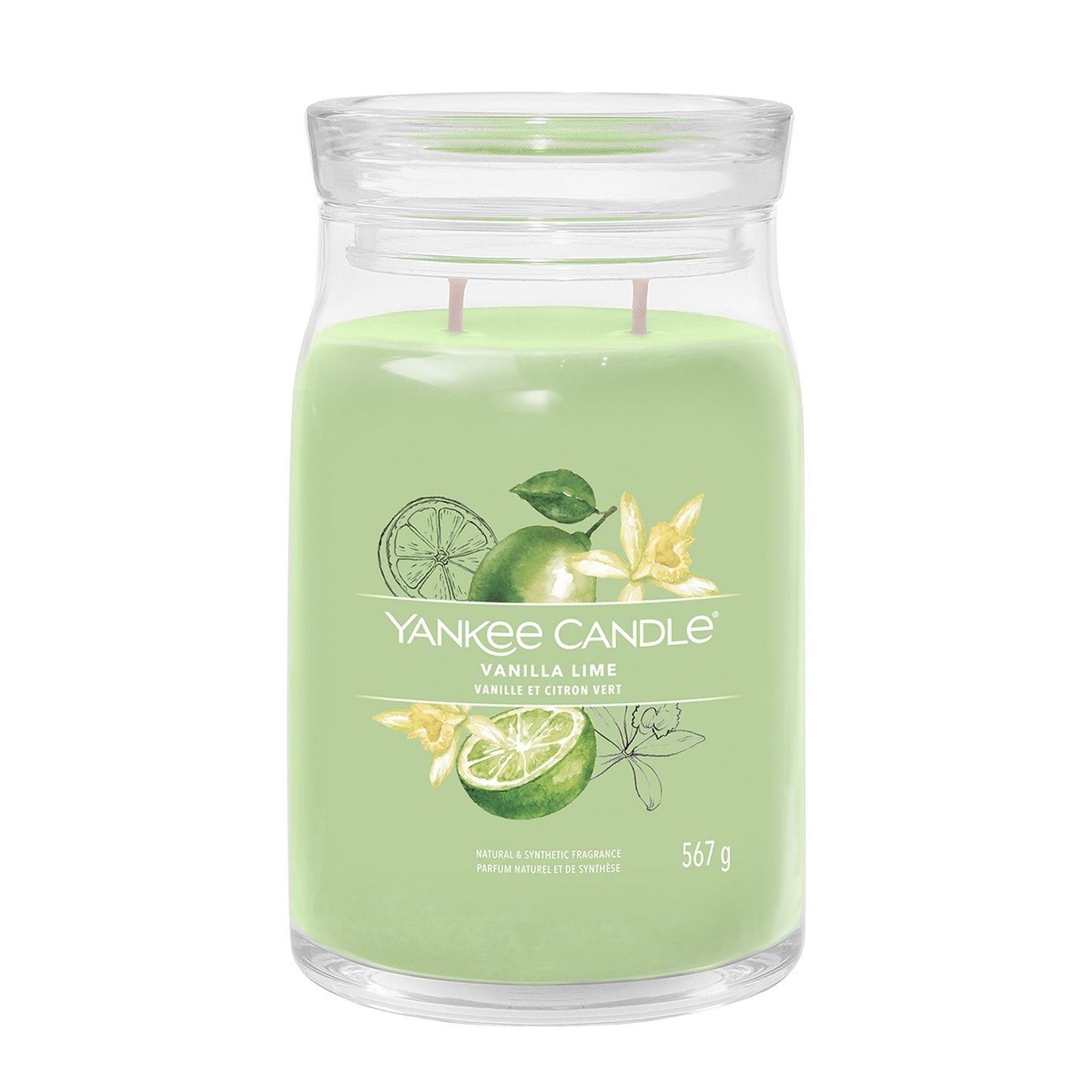 Yankee Candle Vanilla Lime Signature Large Jar Candle