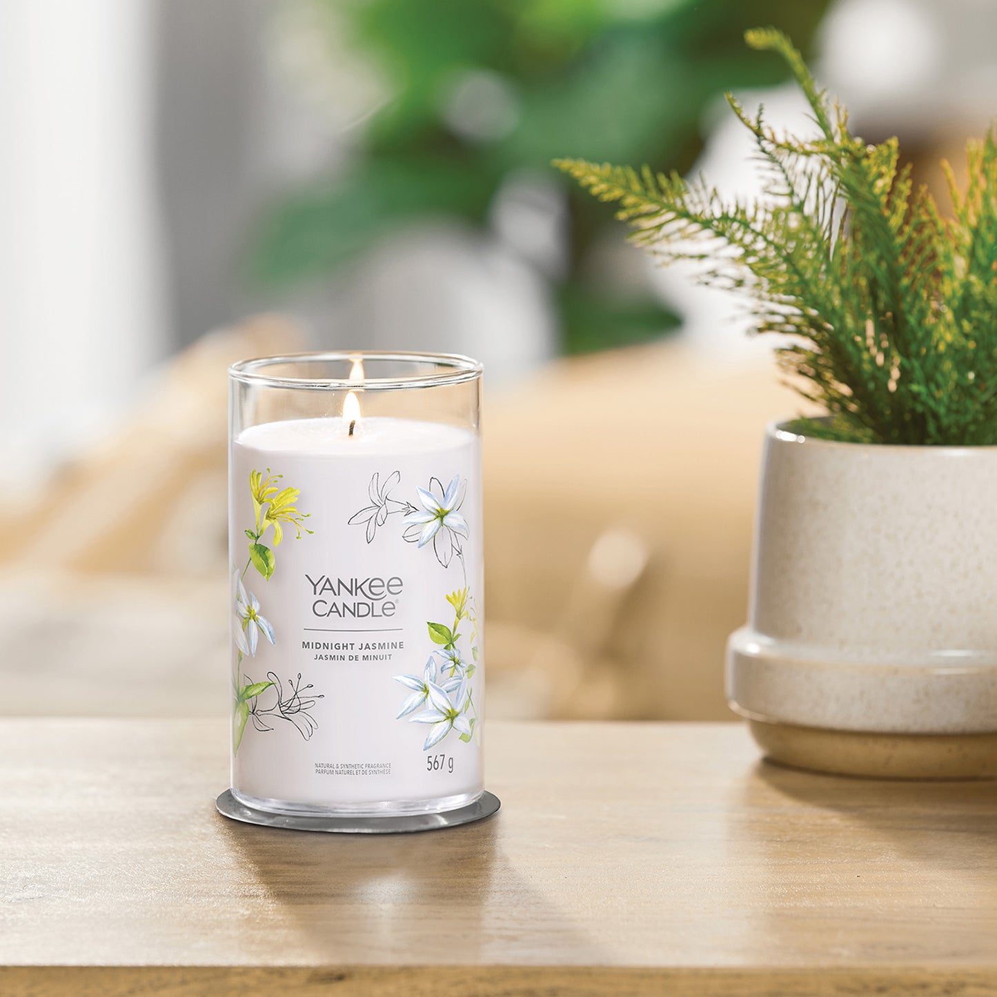 Yankee Candle Midnight Jasmine Signature Large Tumbler Candle