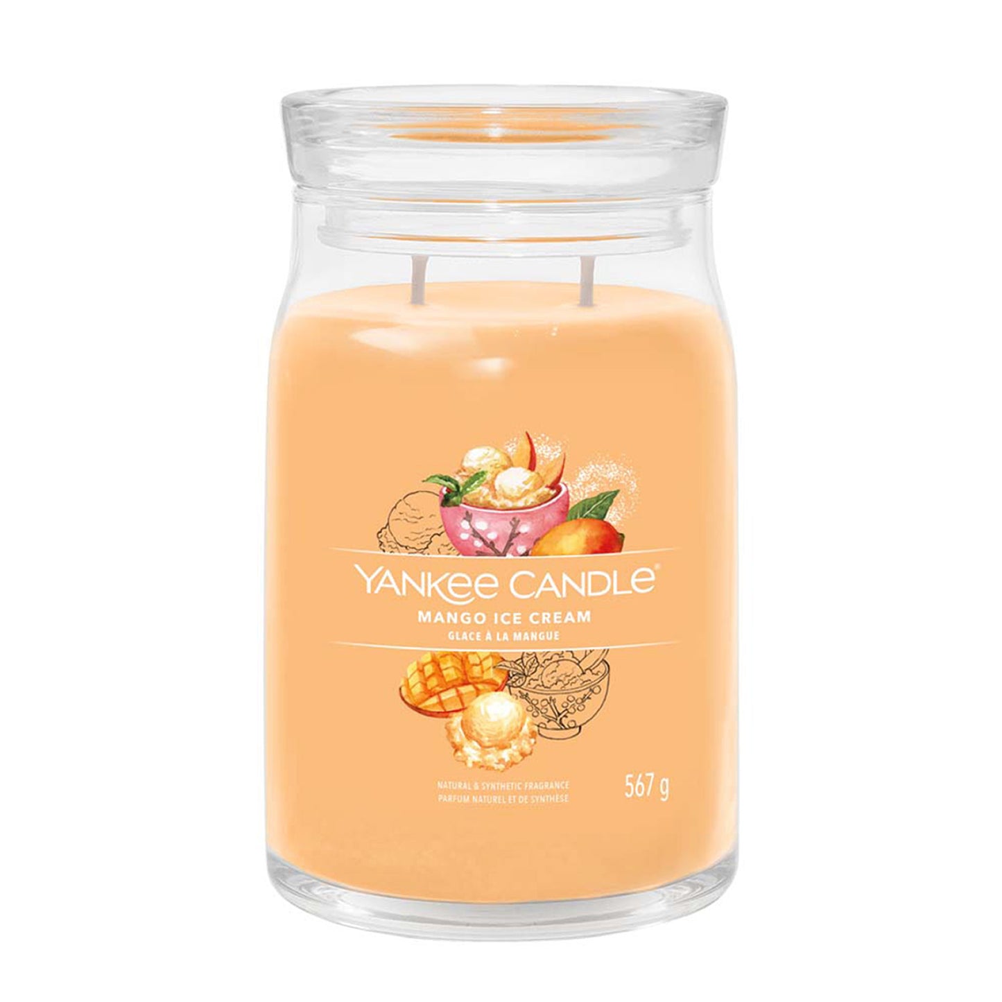 Yankee Candle Signature Large Jar Mango Ice Cream