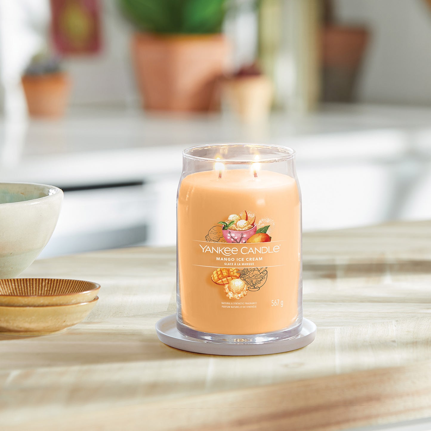 Yankee Candle Signature Large Jar Mango Ice Cream