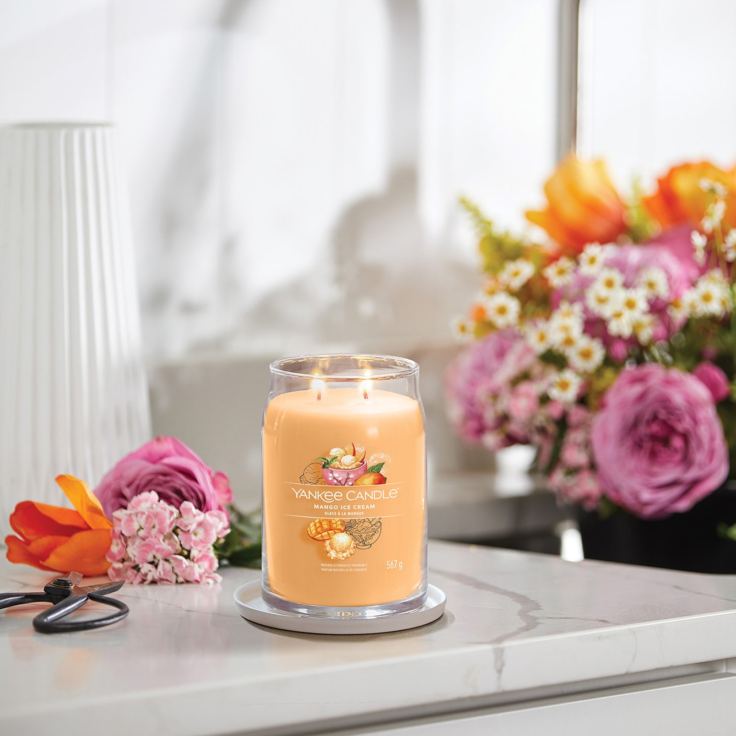 Yankee Candle Signature Large Jar Mango Ice Cream