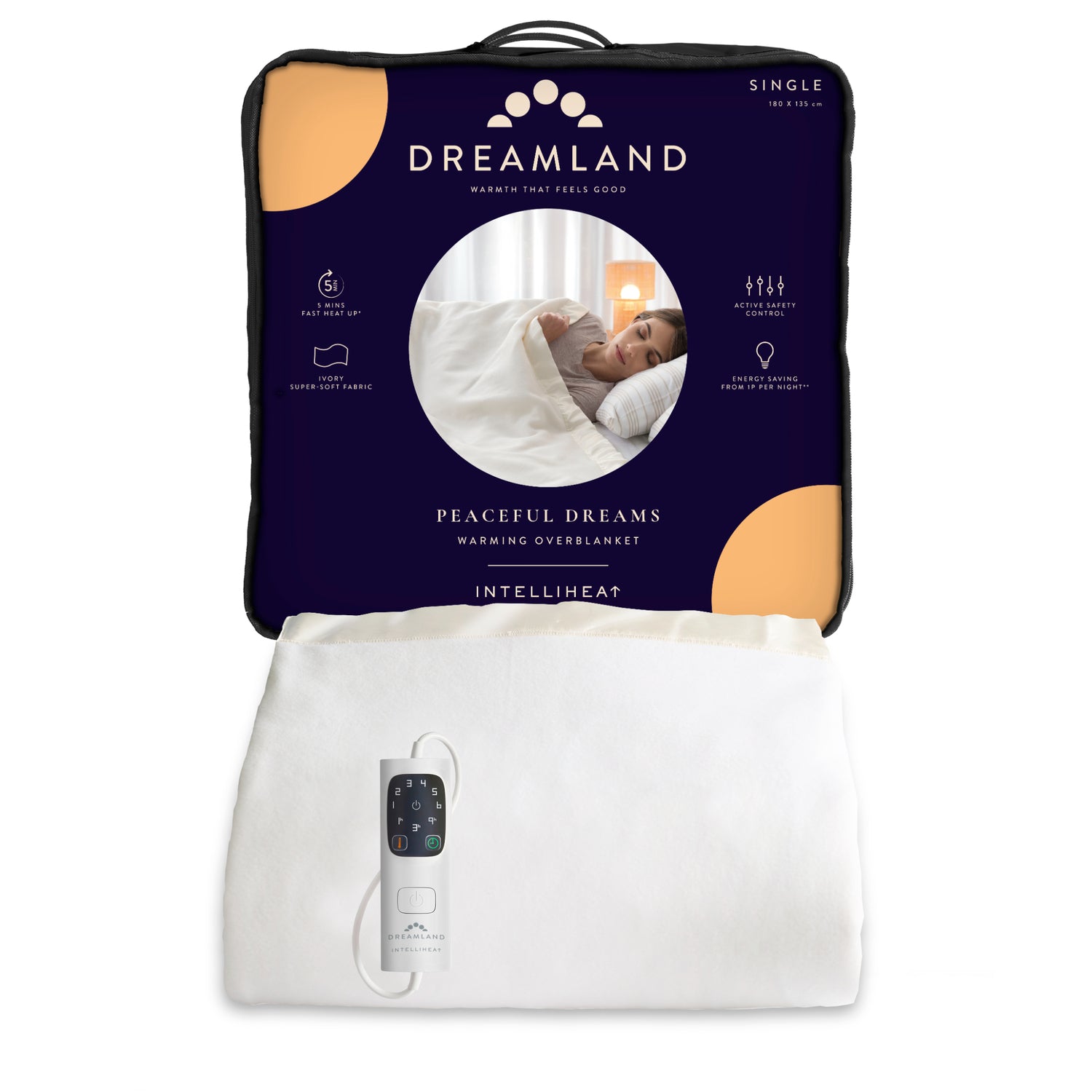 Dreamland intelliheat 2024 luxury overblanket