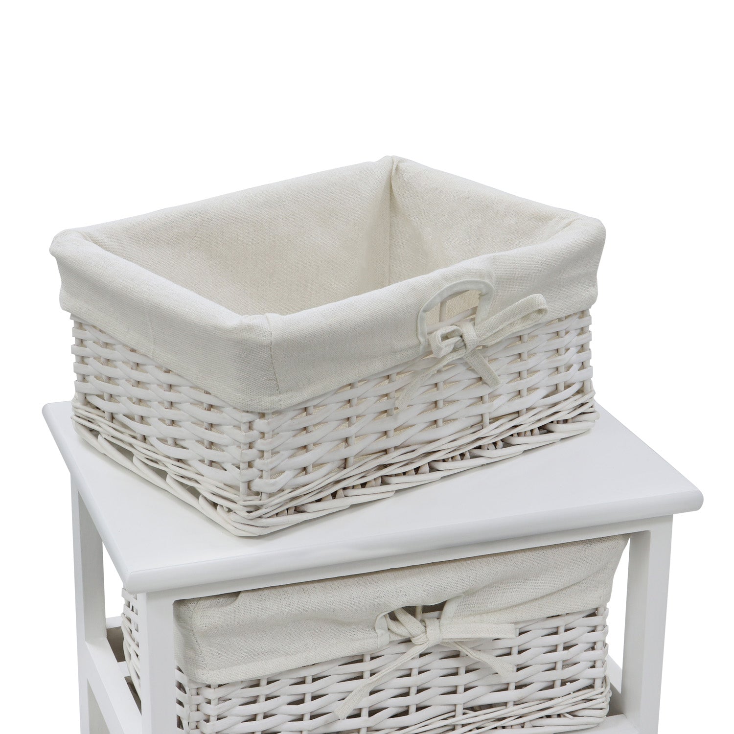 Tall basket deals storage unit