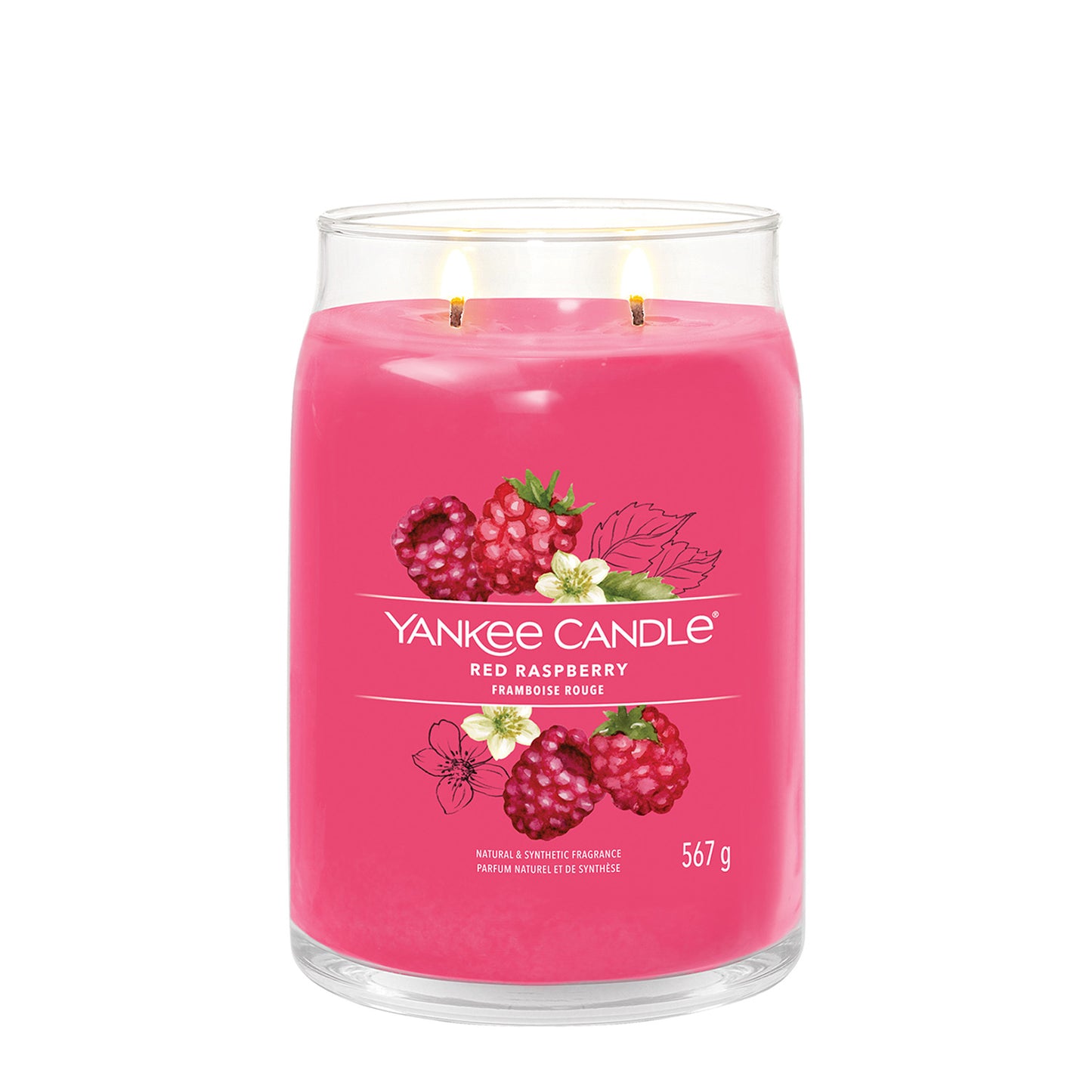 Yankee Candle Red Raspberry Signature Large Jar Candle