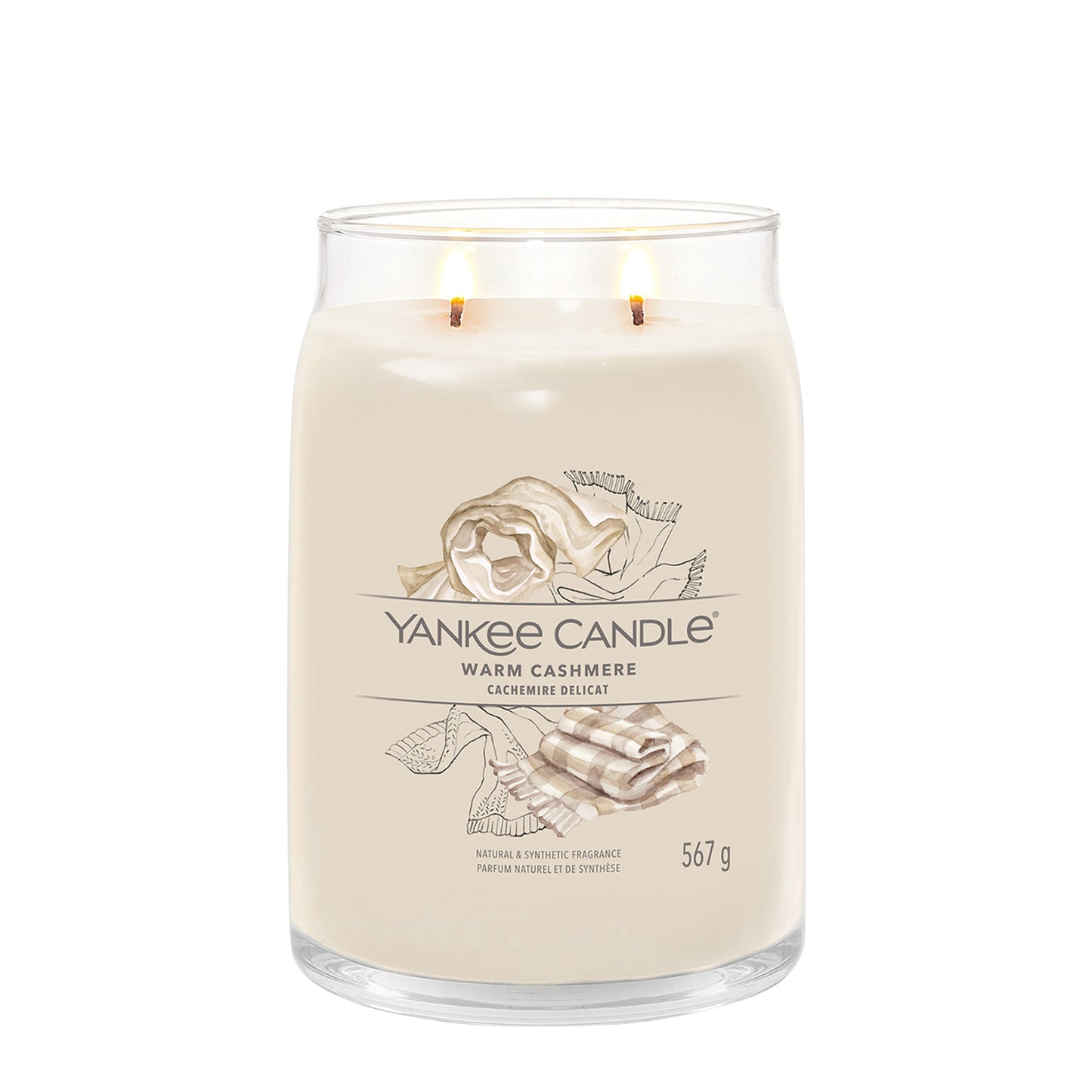 Yankee Candle Warm Cashmere Signature Large Jar Candle