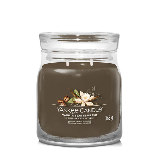 Yankee Candle Vanilla Bean Espresso Signature Medium Jar Candle