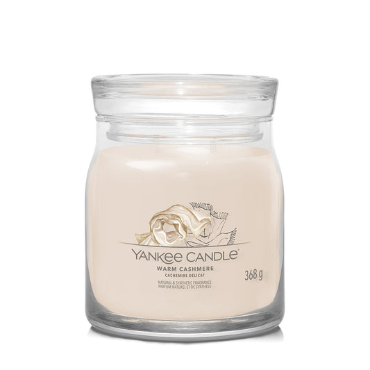 Yankee Candle Warm Cashmere Signature Medium Jar Candle