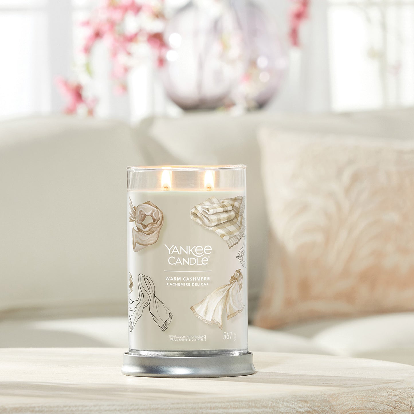 Yankee Candle Warm Cashmere Signature Large Tumbler Candle