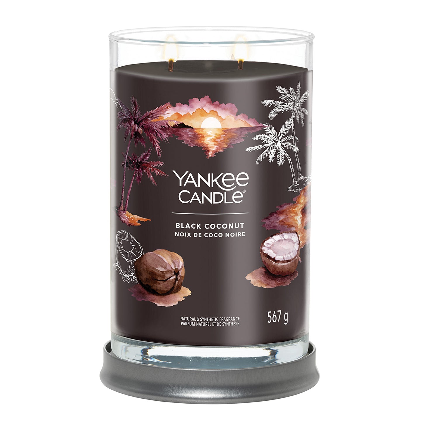 Yankee Candle Black Coconut Signature Large Tumbler Candle