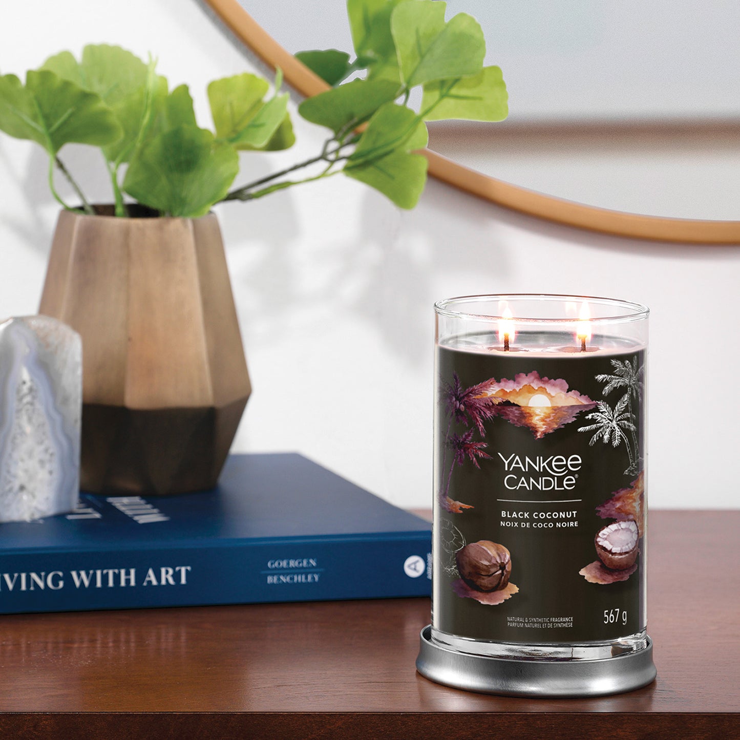 Yankee Candle Black Coconut Signature Large Tumbler Candle