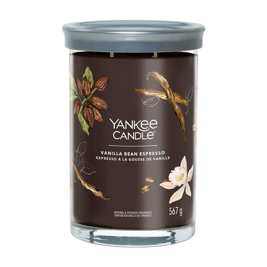 Yankee Candle Signature Large Tumbler Vanilla Bean Espresso