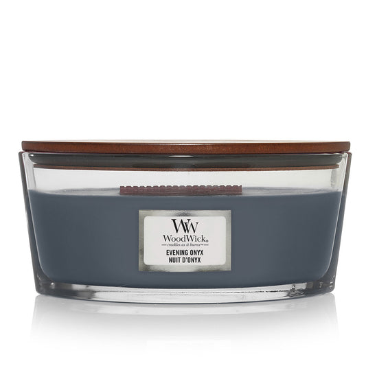 Woodwick Ellipse Evening Onyx Candle