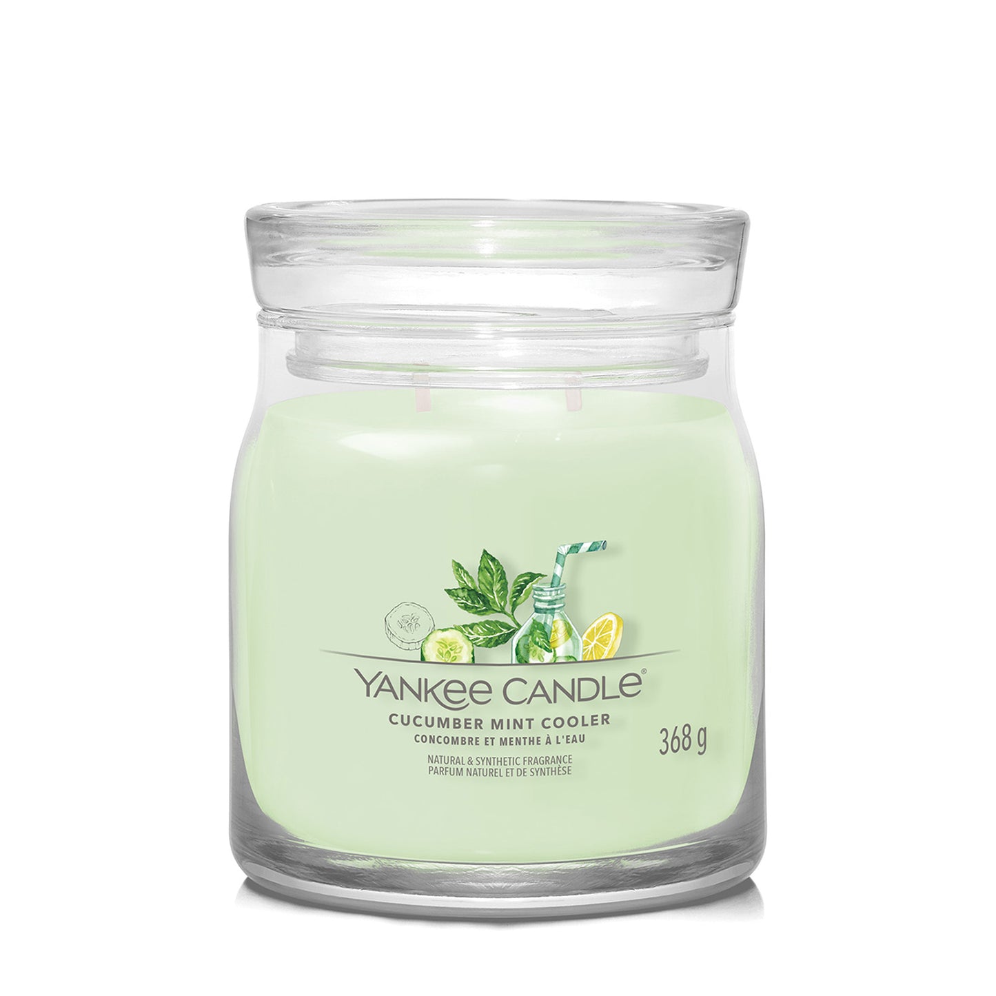 Yankee Candle Cucumber Mint Cooler Signature Medium Jar Candle