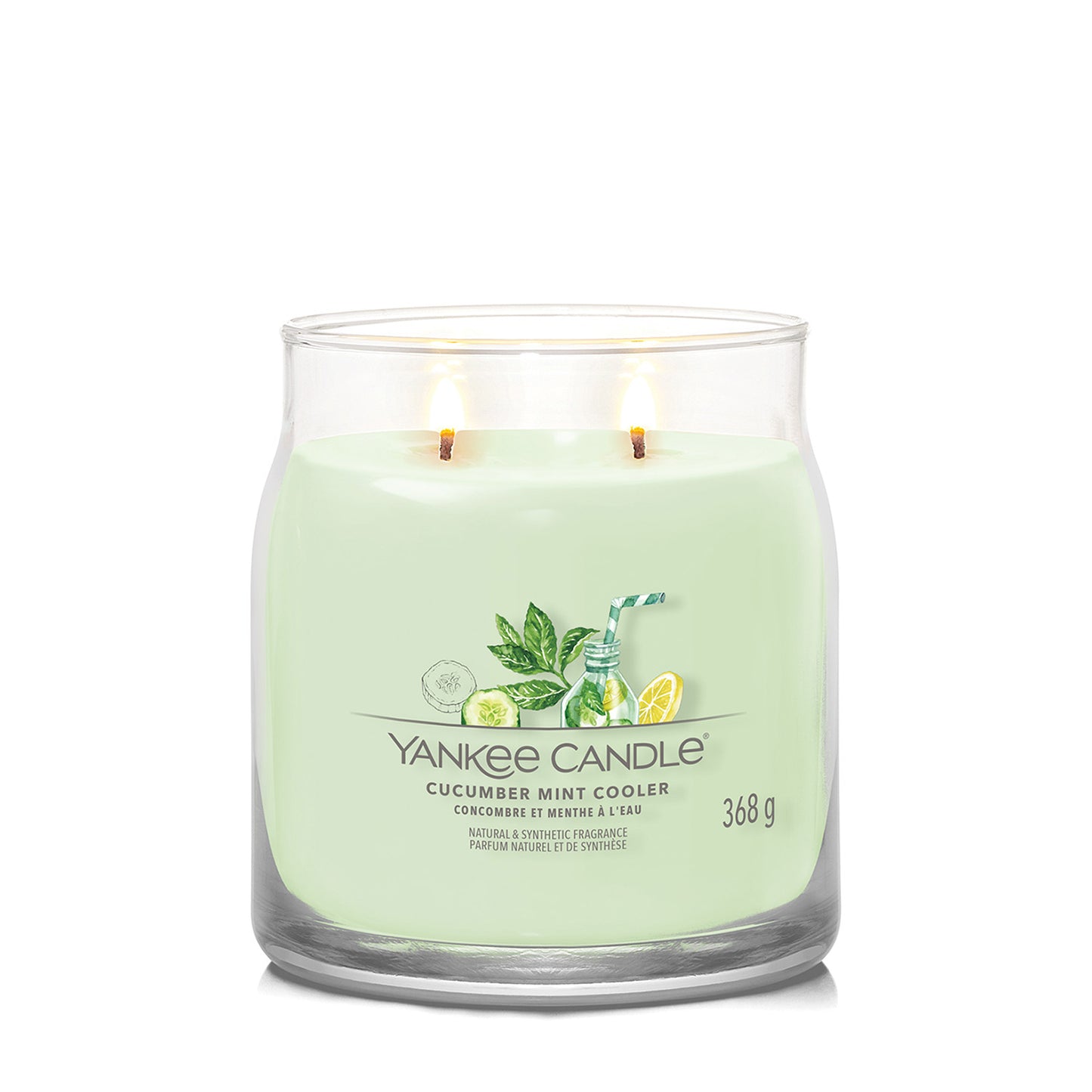Yankee Candle Cucumber Mint Cooler Signature Medium Jar Candle