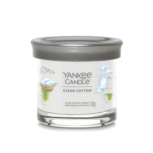 Yankee Candle Clean Cotton Signature Small Tumbler Candle