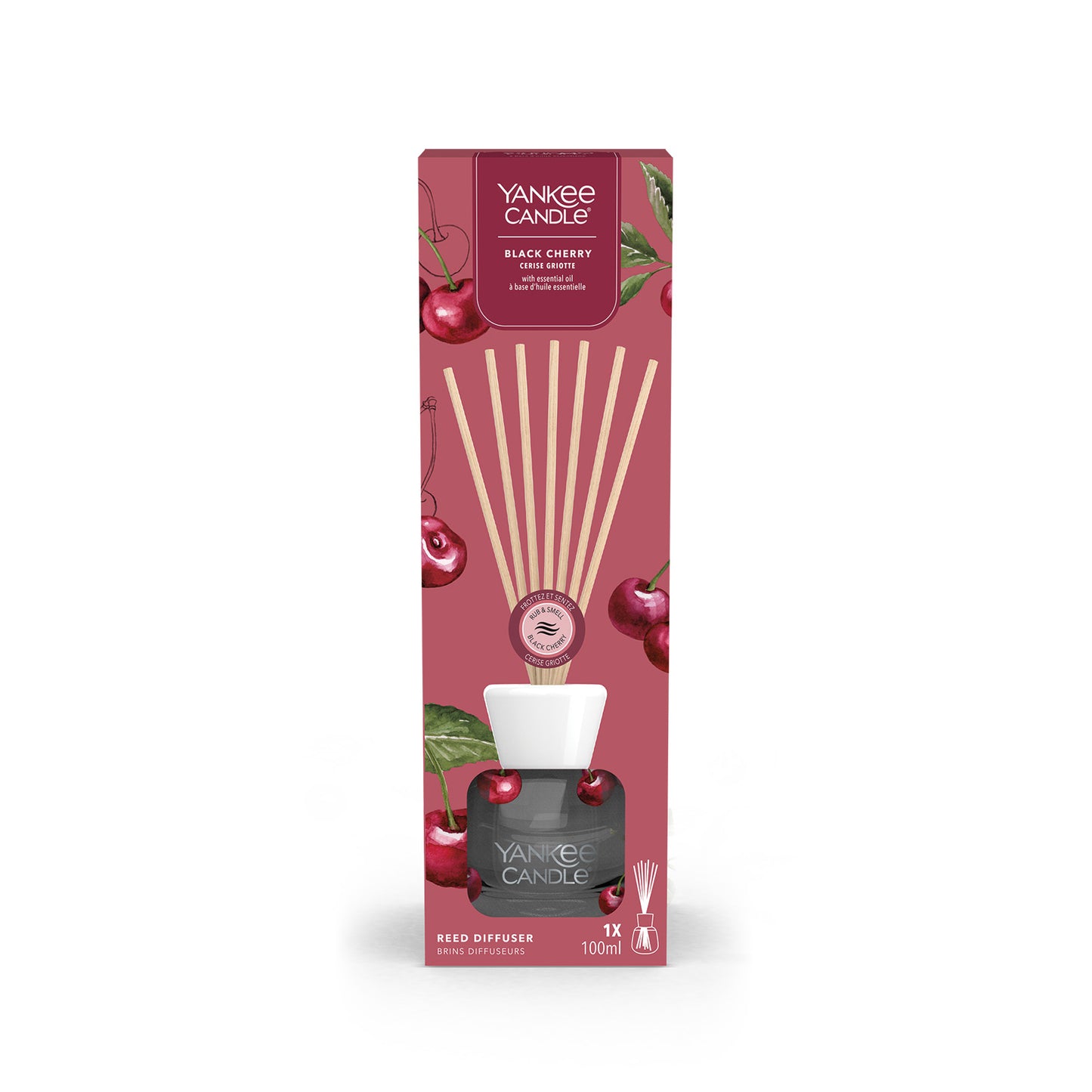 Yankee Candle Black Cherry 100ml Reed Diffuser