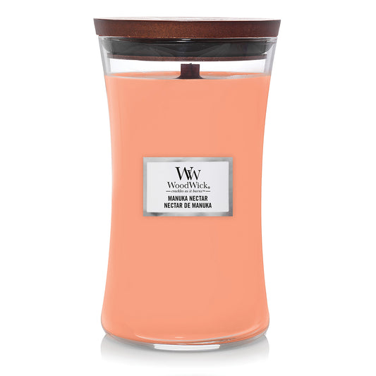 Woodwick Large Hourglass Manuka Nectar Candle