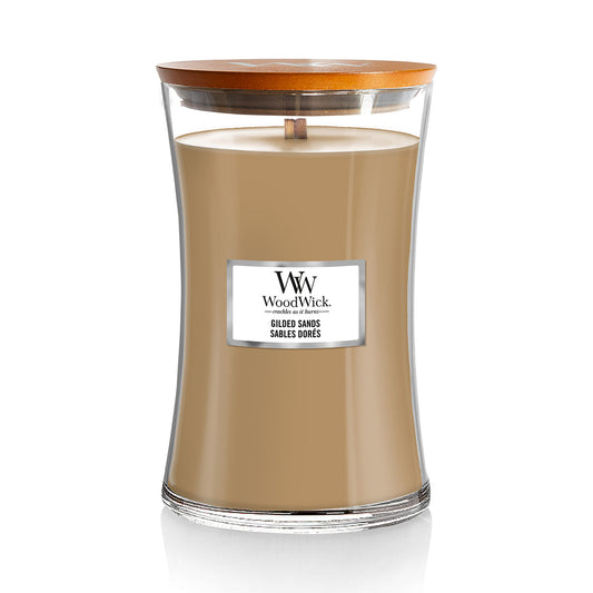Woodwick Gilded Sands Large Hourglass Candle