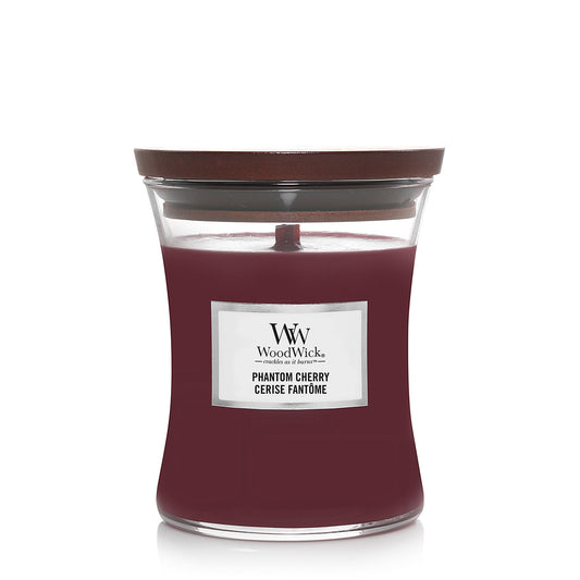 Woodwick Phantom Cherry Medium Hourglass Candle