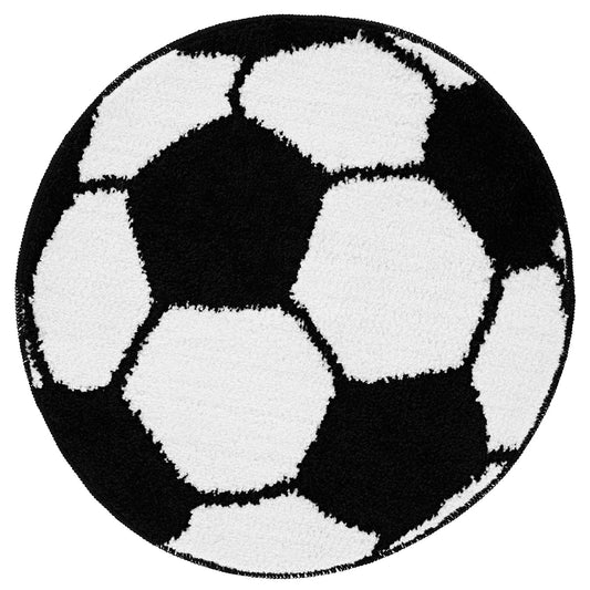 Catherine Lansfield It's A Goal Shaped Football Rug