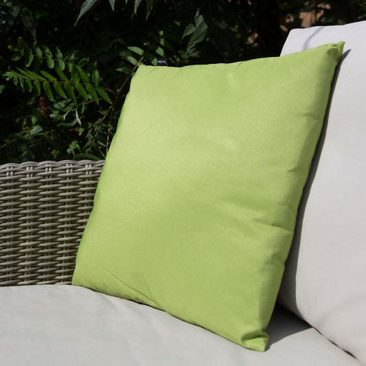 Showerproof Lime Green Outdoor Scatter Cushion (Pack of 2)