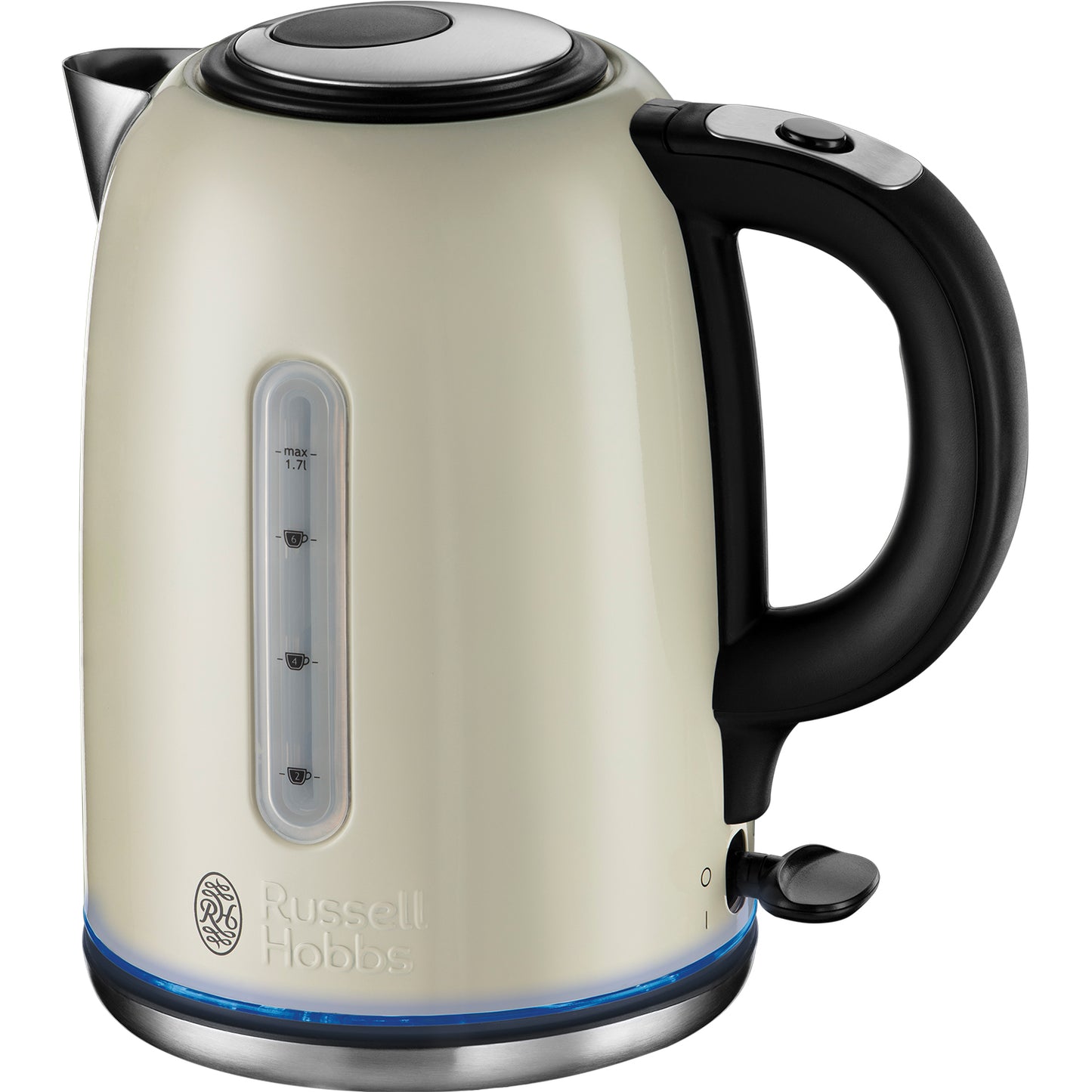 Russell Hobbs Quiet Boil Cream Kettle 1.7L