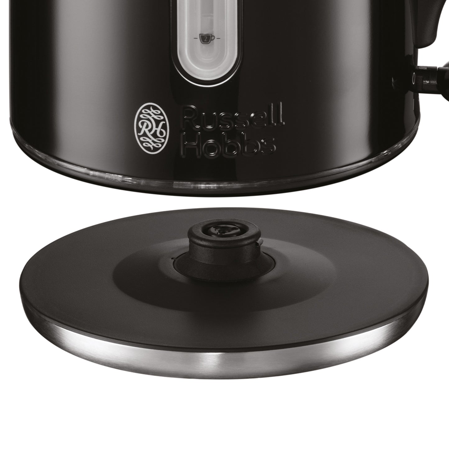 Russell Hobbs Quiet Boil Black Kettle 1.7L