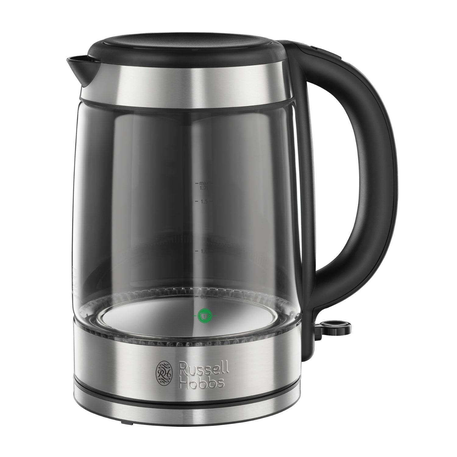 Russell Hobbs 1.7L Illuminating Glass Kettle Julian Charles Home