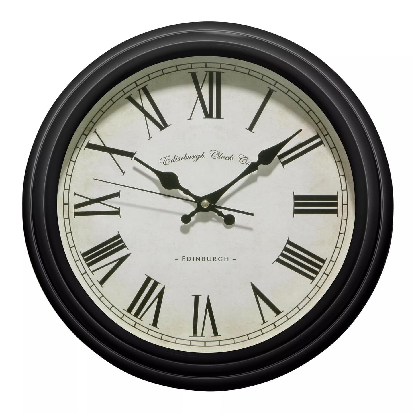 Robello Black Rim Wall Clock