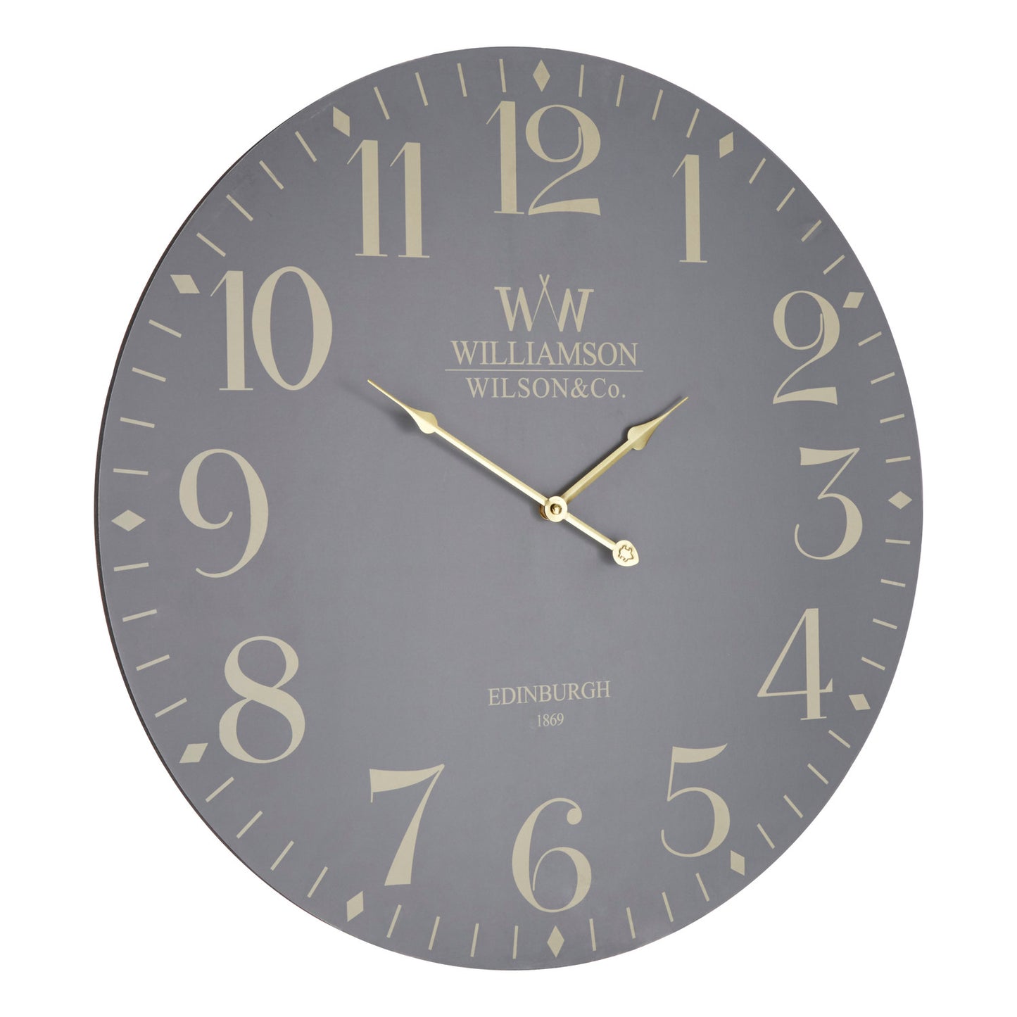 Destini Classical Grey Wall Clock