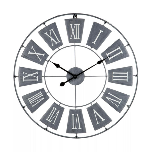 Vitus Grey Metal Small Wall Clock