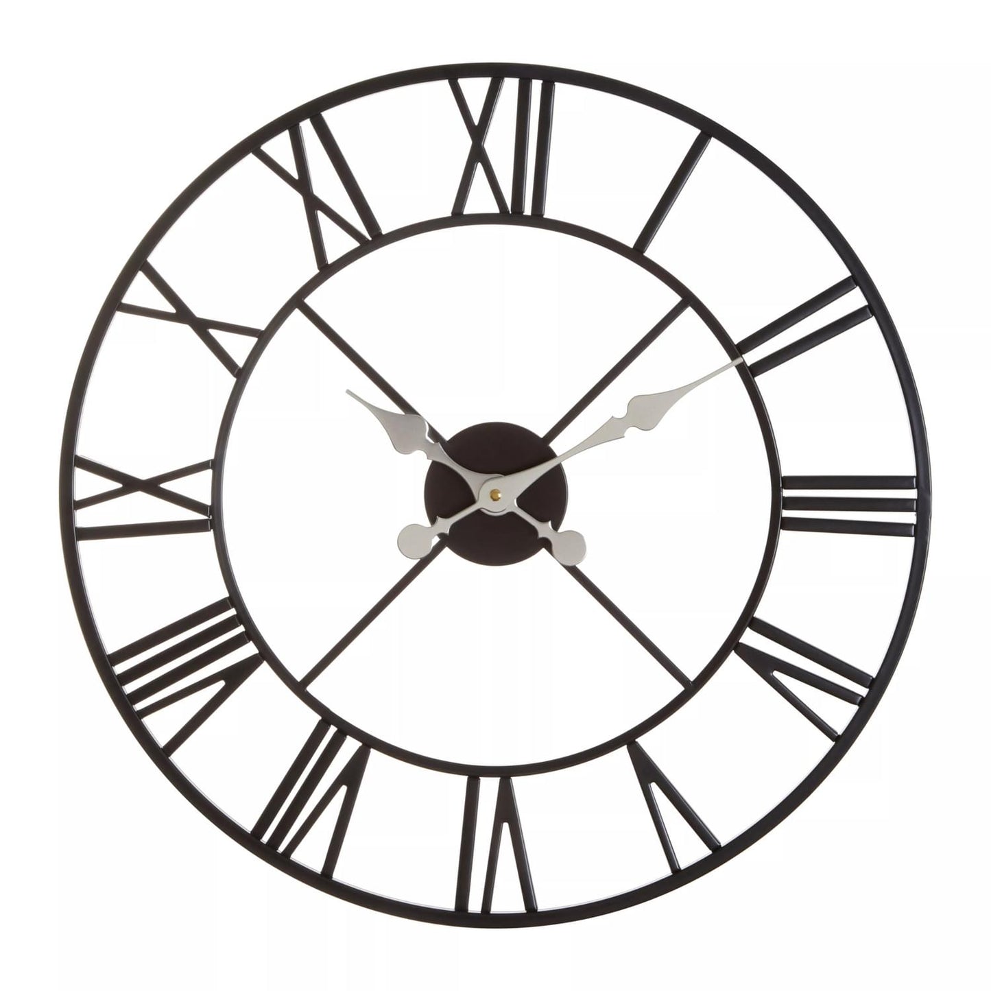 Vitus Black Metal Wall Clock