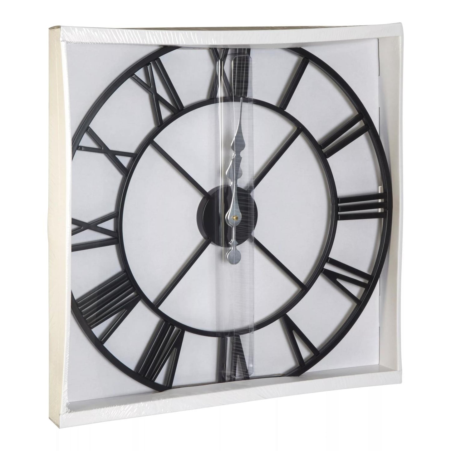 Vitus Black Metal Wall Clock