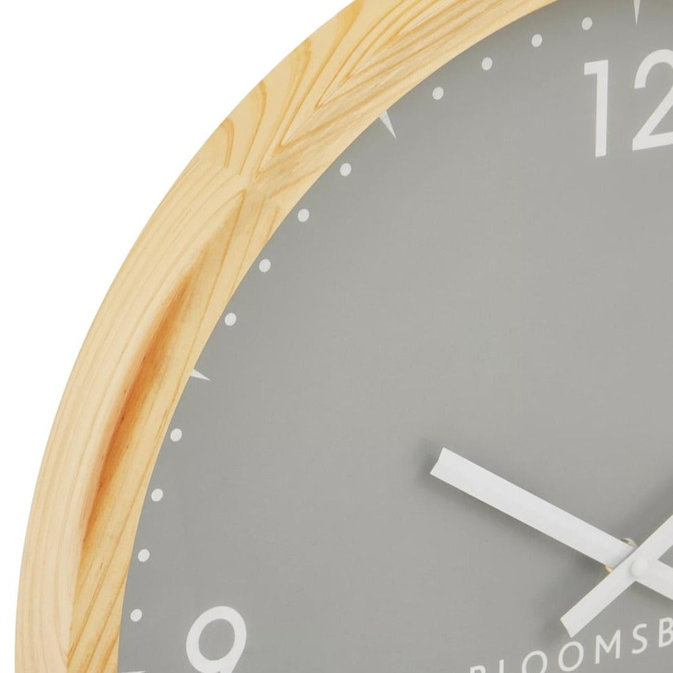 Vitus Grey Wall Clock