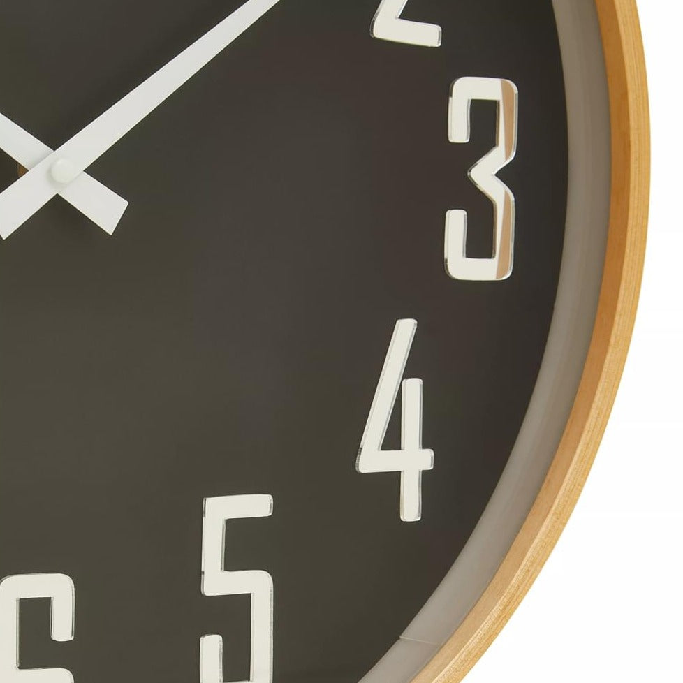 Vitus Black Wall Clock