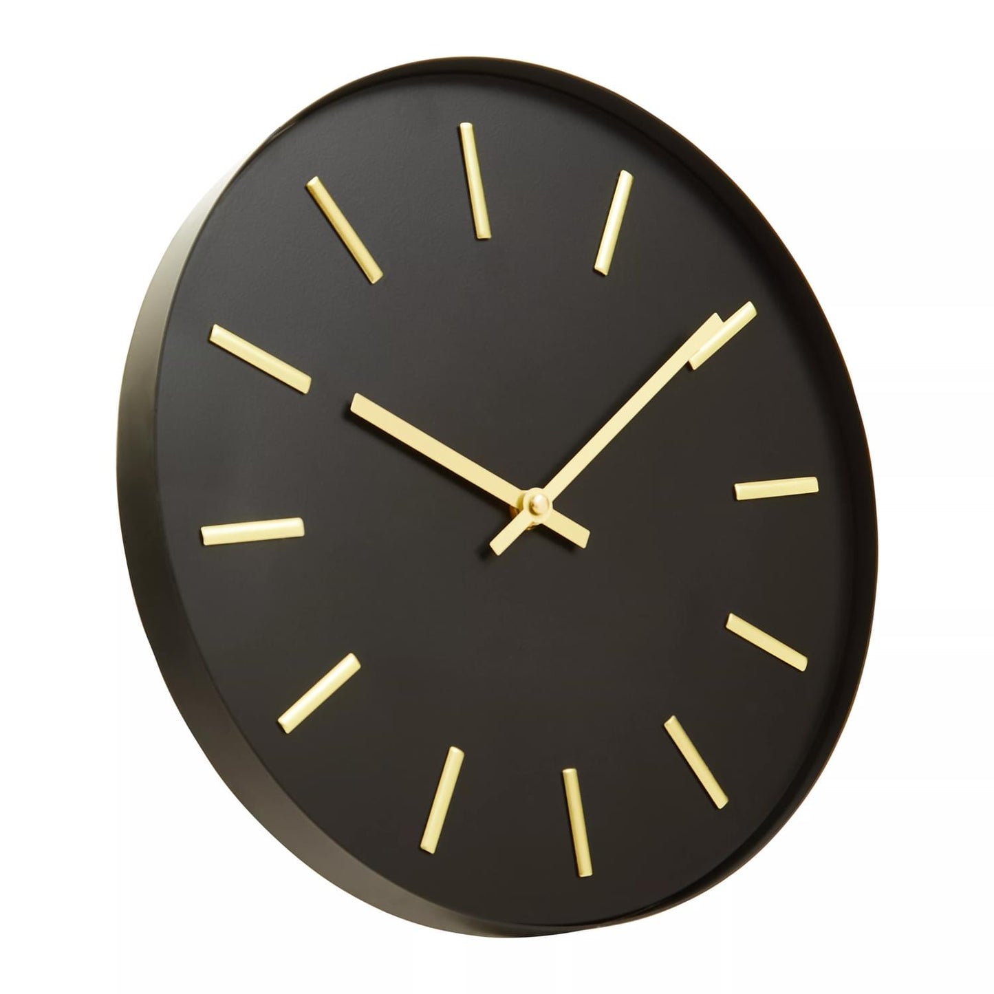 Vitus Black And Gold Wall Clock