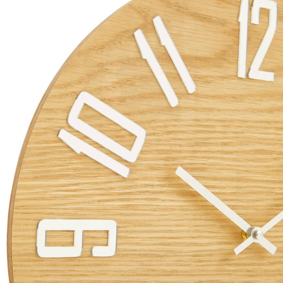 Vitus Natural Finish Wall Clock