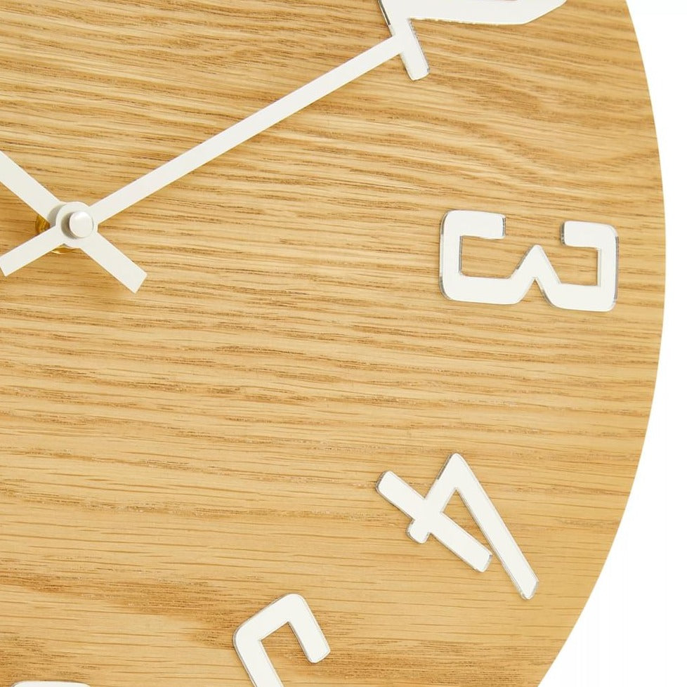 Vitus Natural Finish Wall Clock