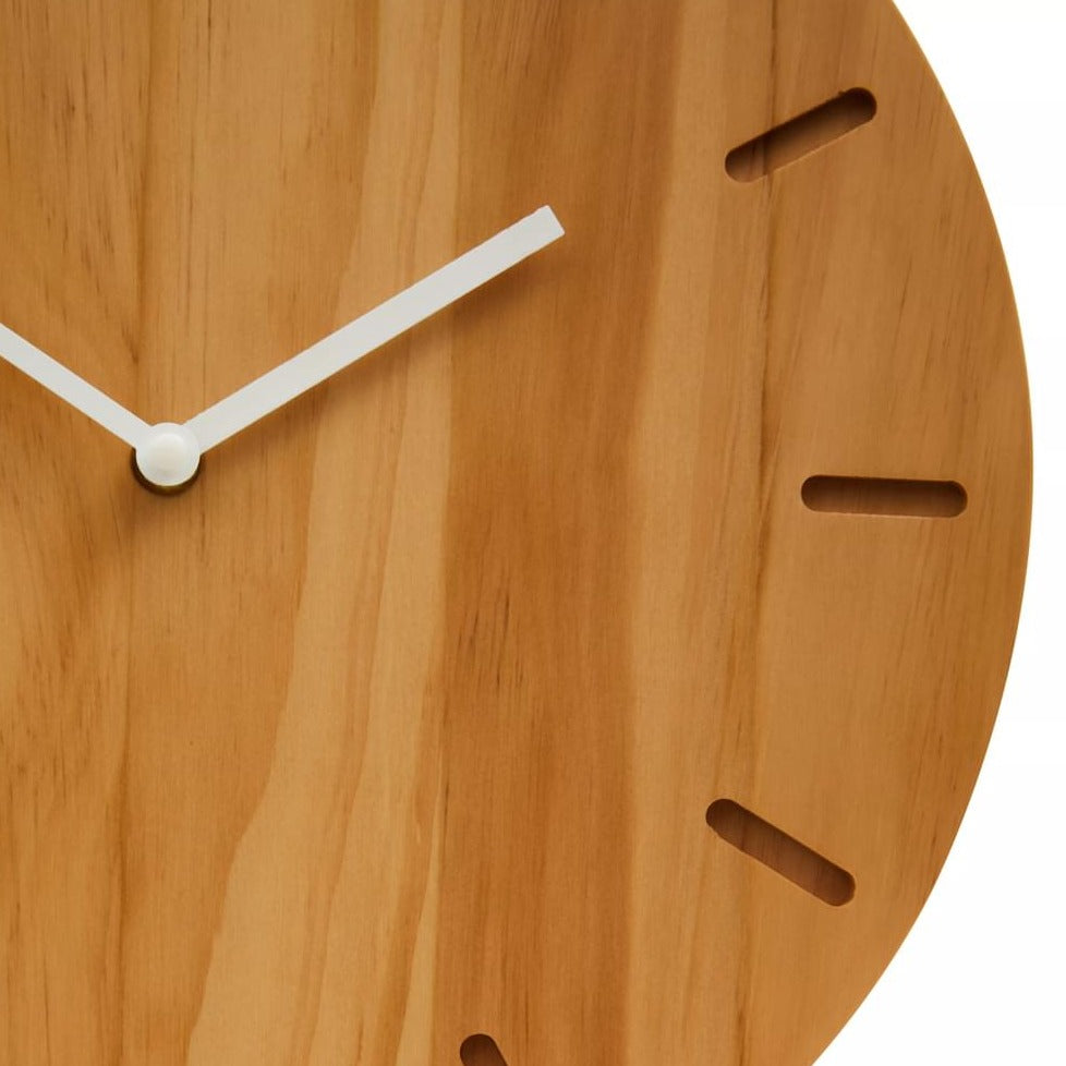 Vitus Natural Wood Effect Wall Clock