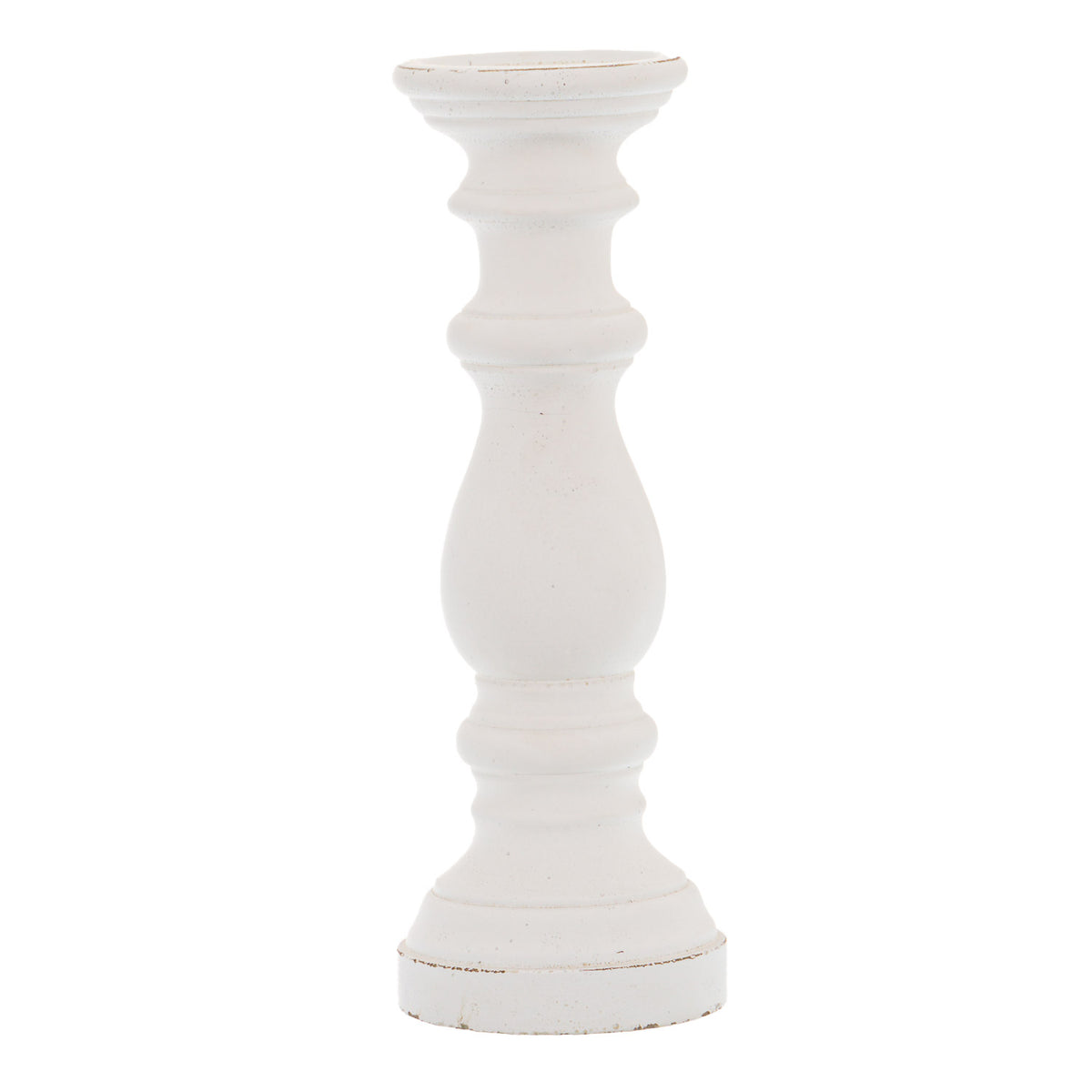 Matt Ceramic Column Candle Holder