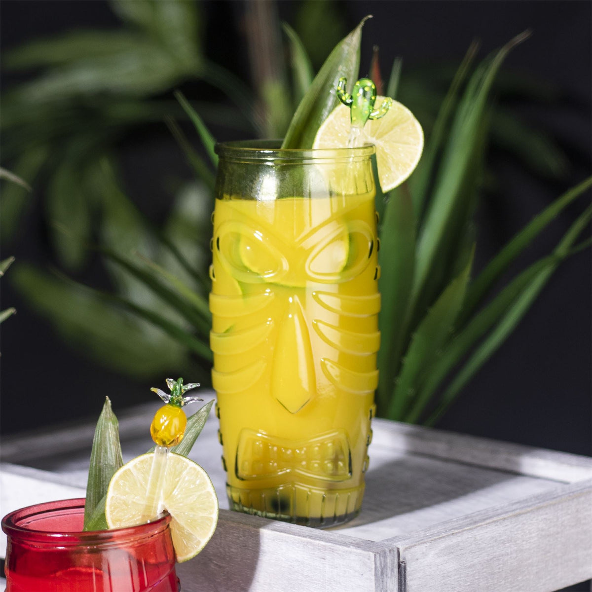 Tiki Cocktail Glasses - Set of 2